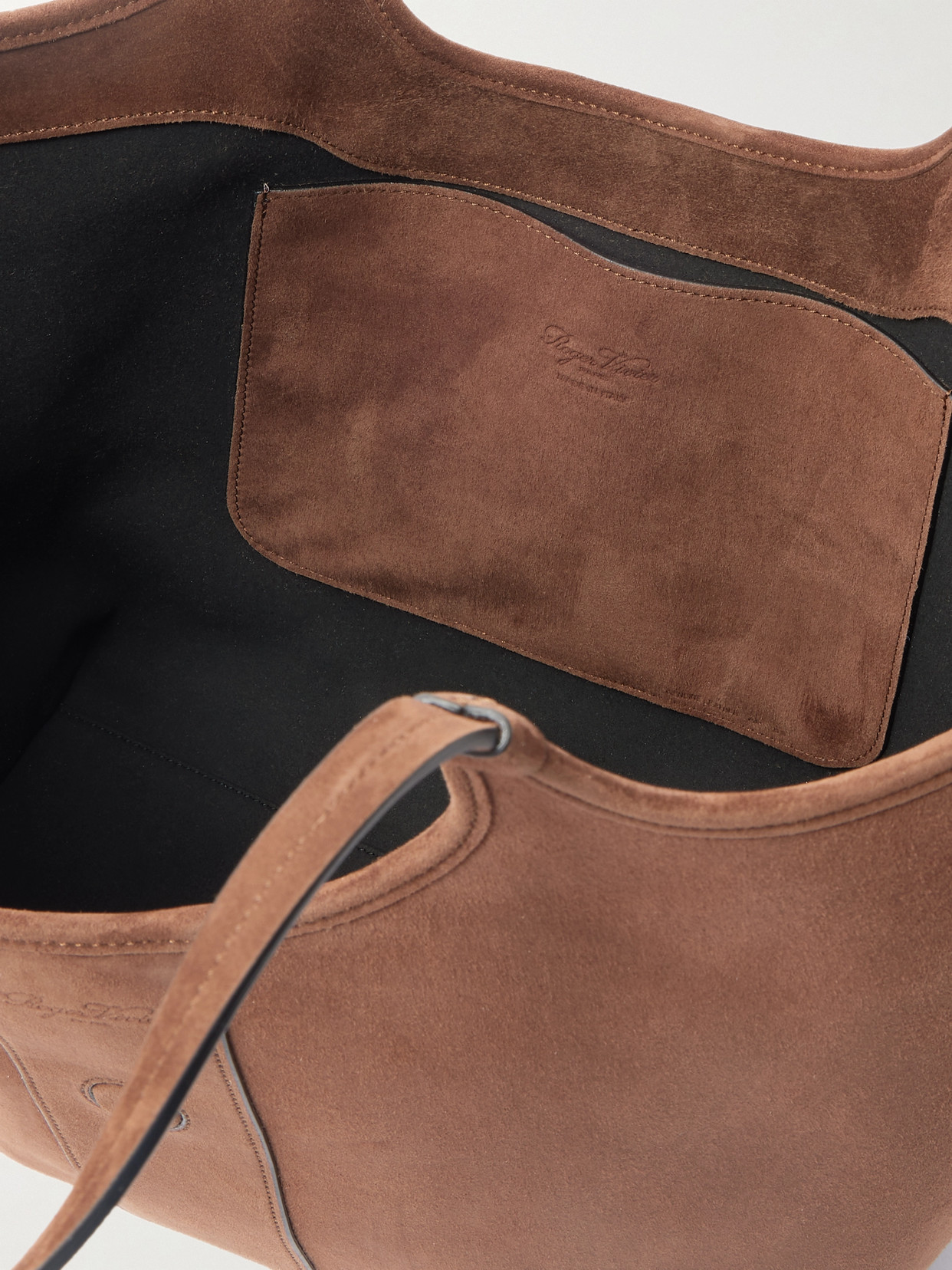 Grand Vivier Suede Tote