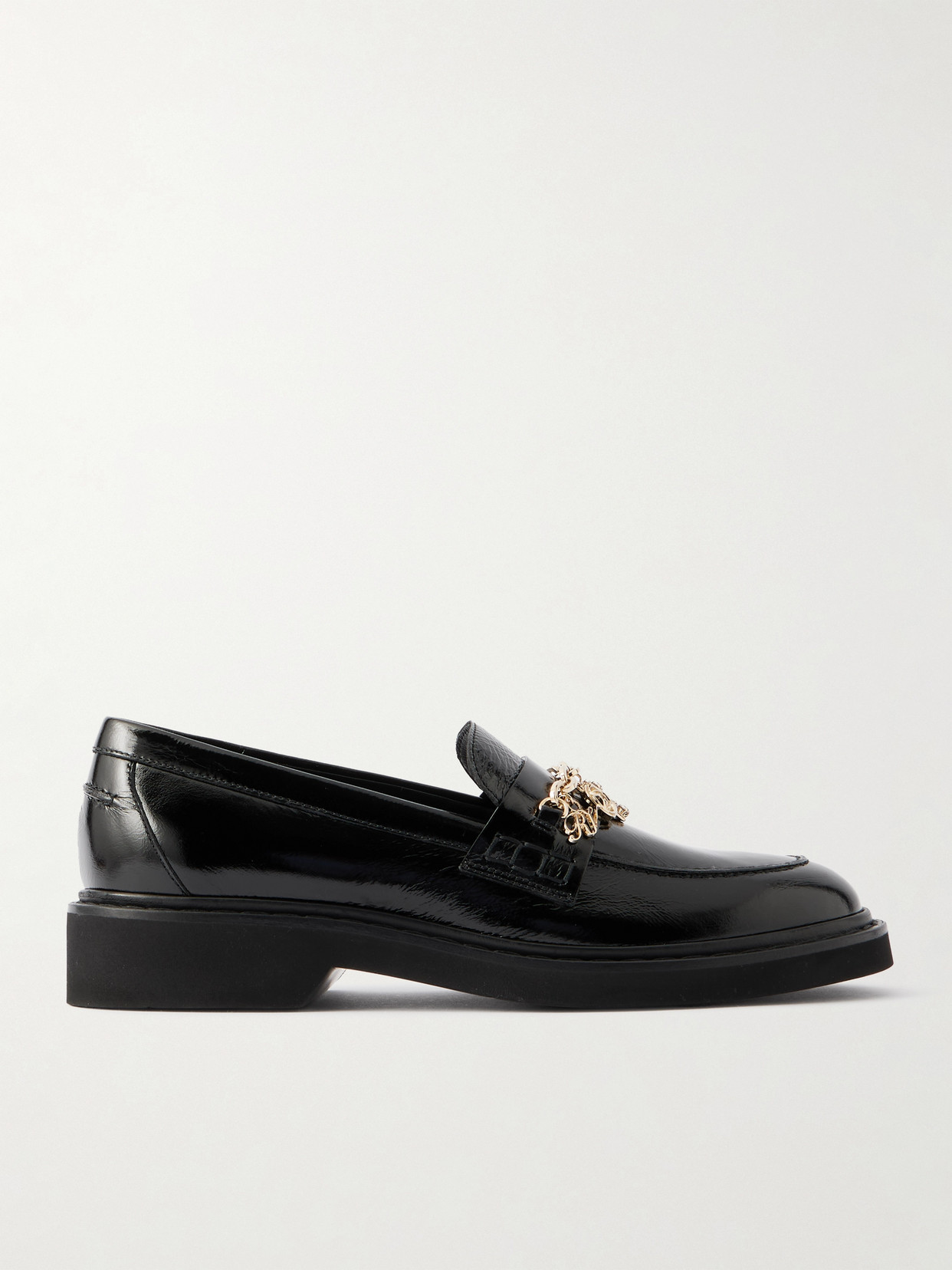 Roger Vivier Women Black Leather Loafers In Black