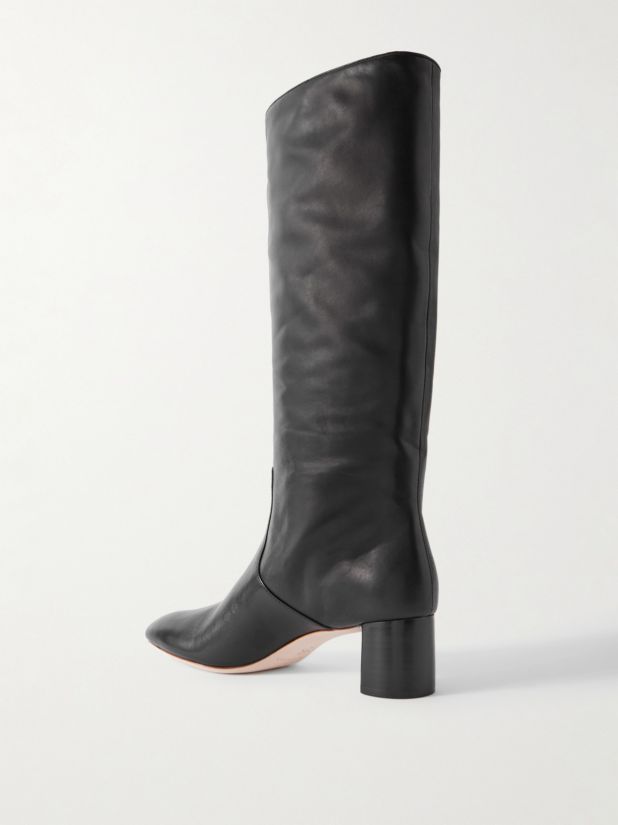Gia Leather Knee Boots