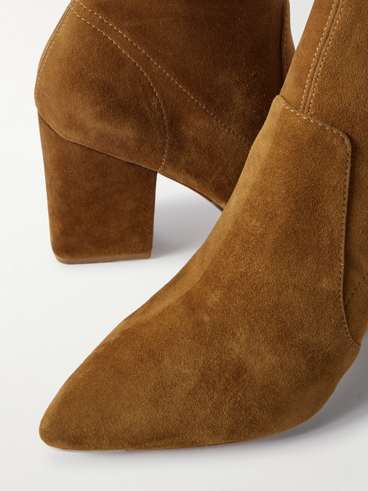 Loeffler Randall Isla Suede Ankle Boots In Brown