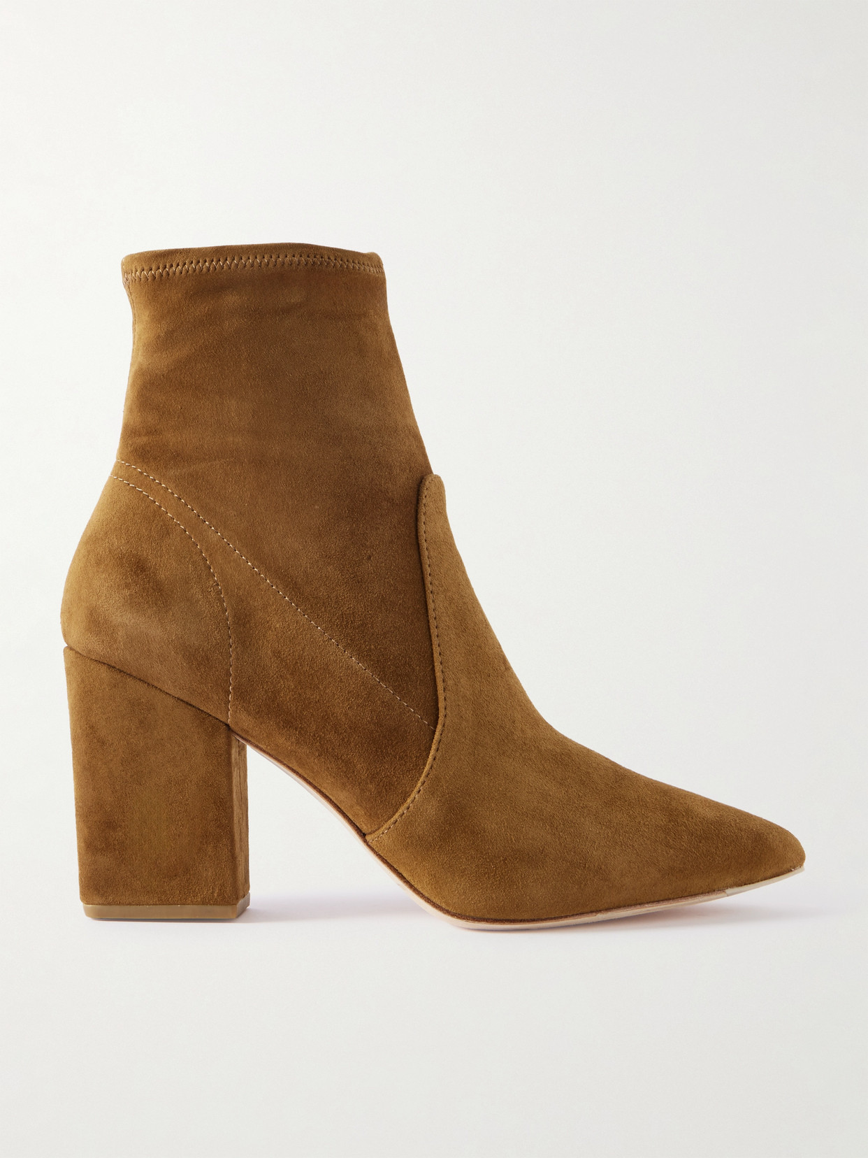 Loeffler Randall Isla Suede Ankle Boots In Brown