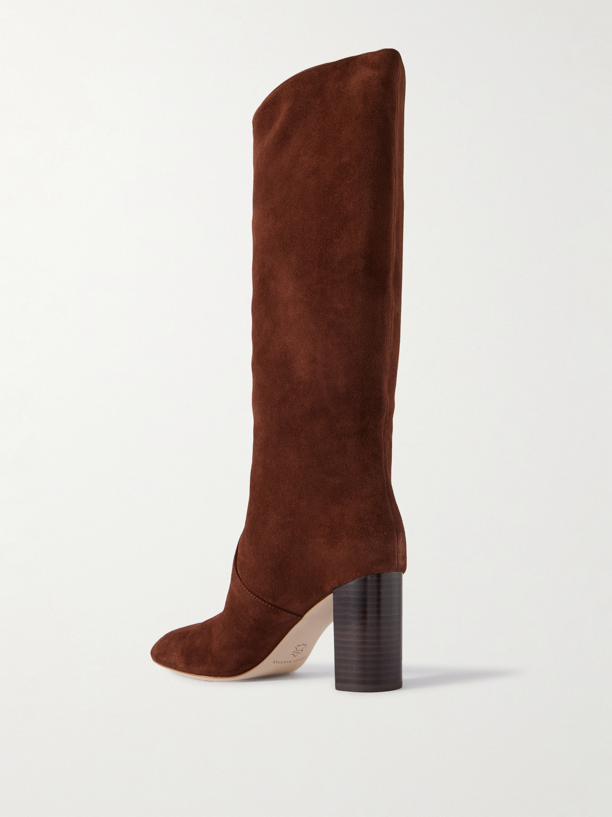 Goldy Suede Knee Boots