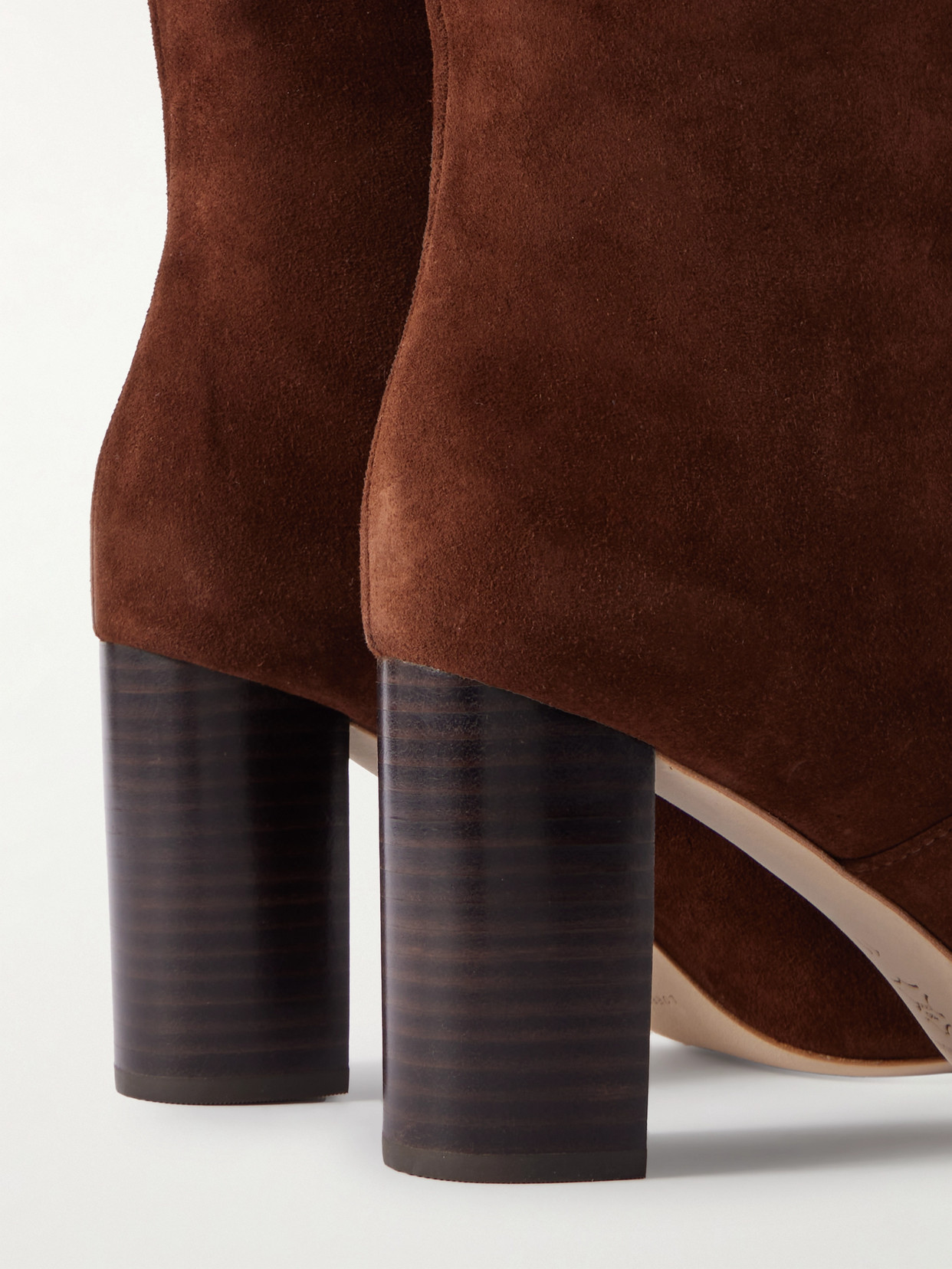Goldy Suede Knee Boots