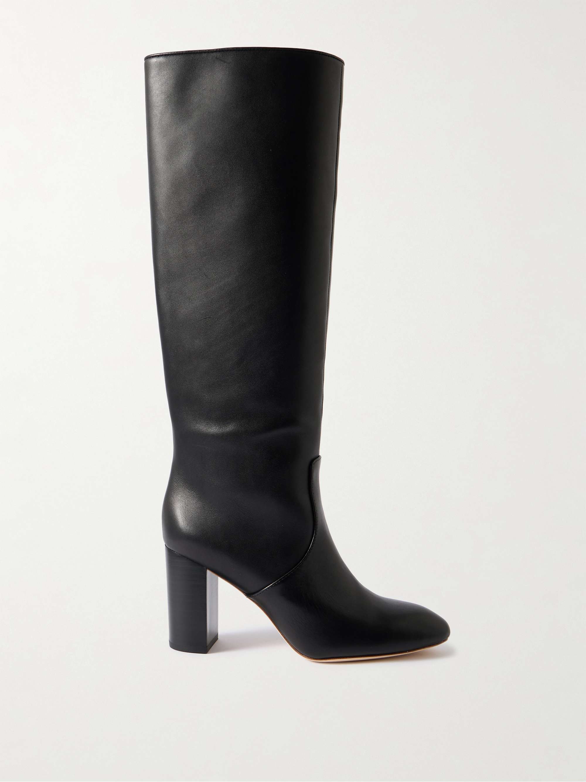 LOEFFLER RANDALL + NET SUSTAIN Goldy leather knee boots