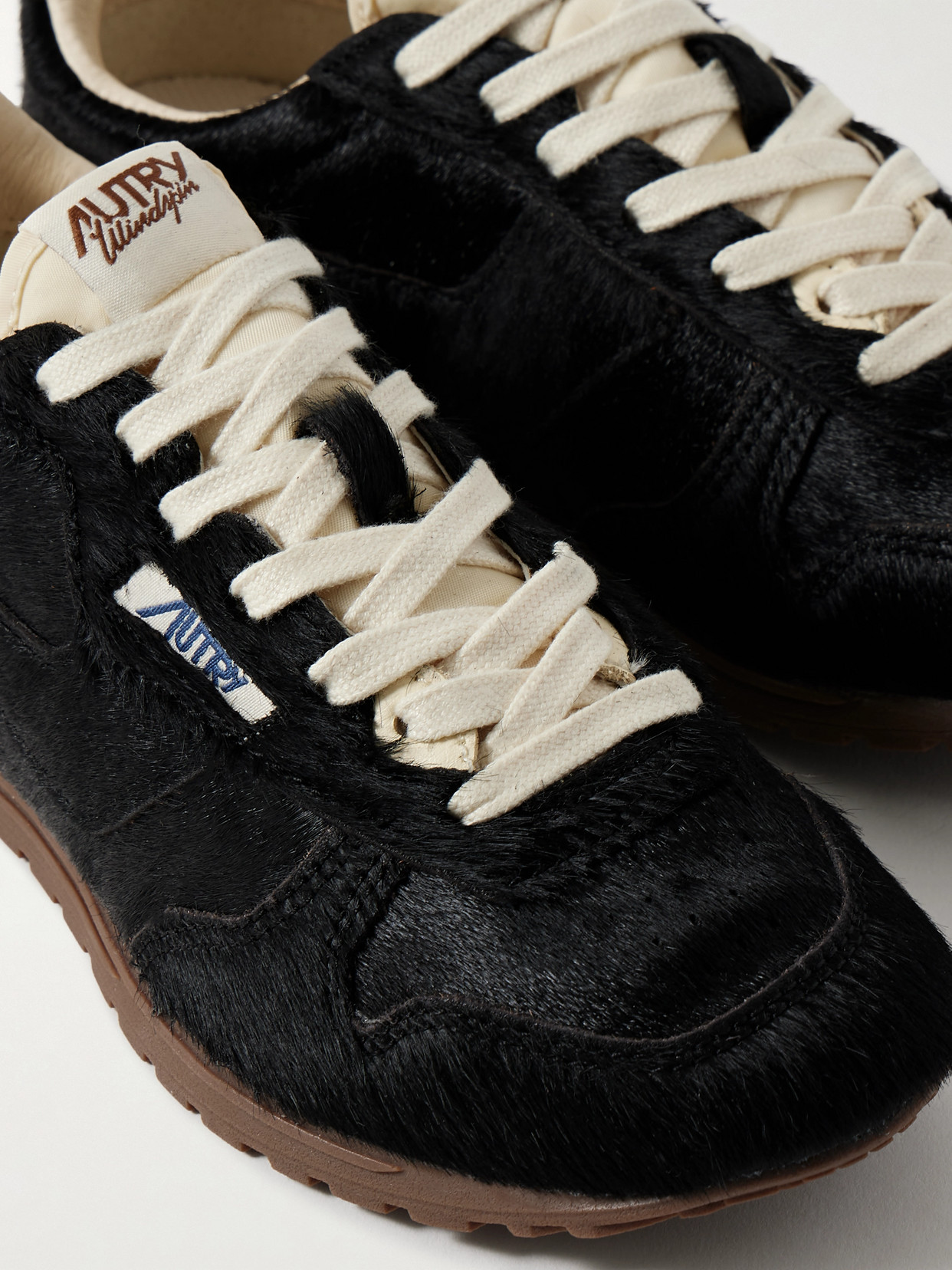 Autry Black Lace Up Sneakers