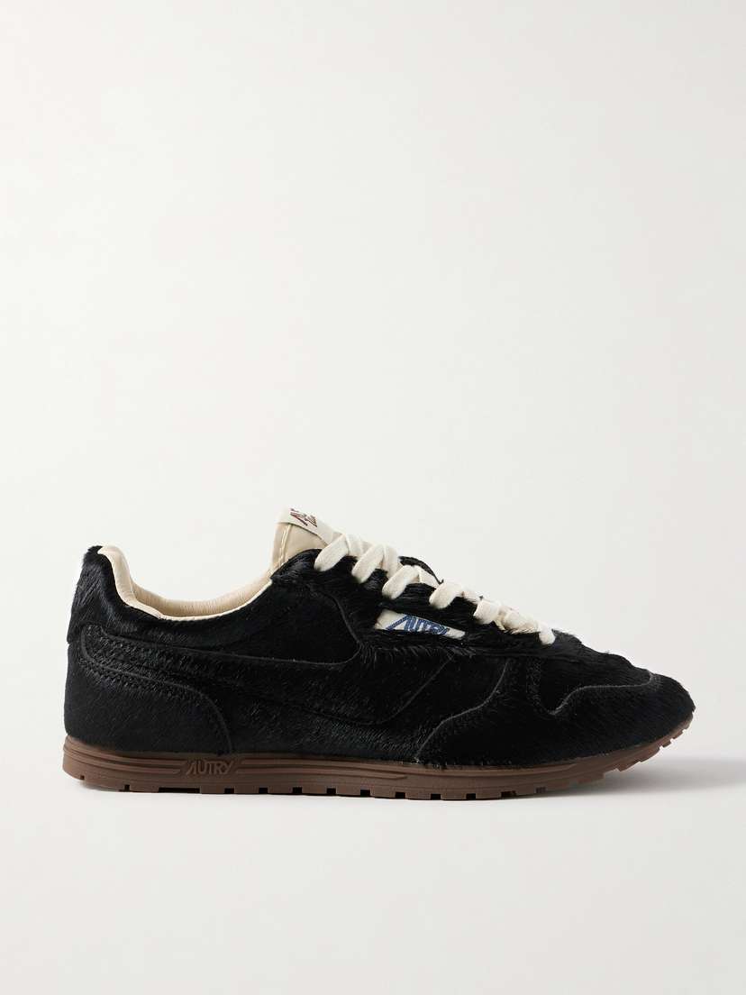 Autry Windspin Calf Hair Sneakers
