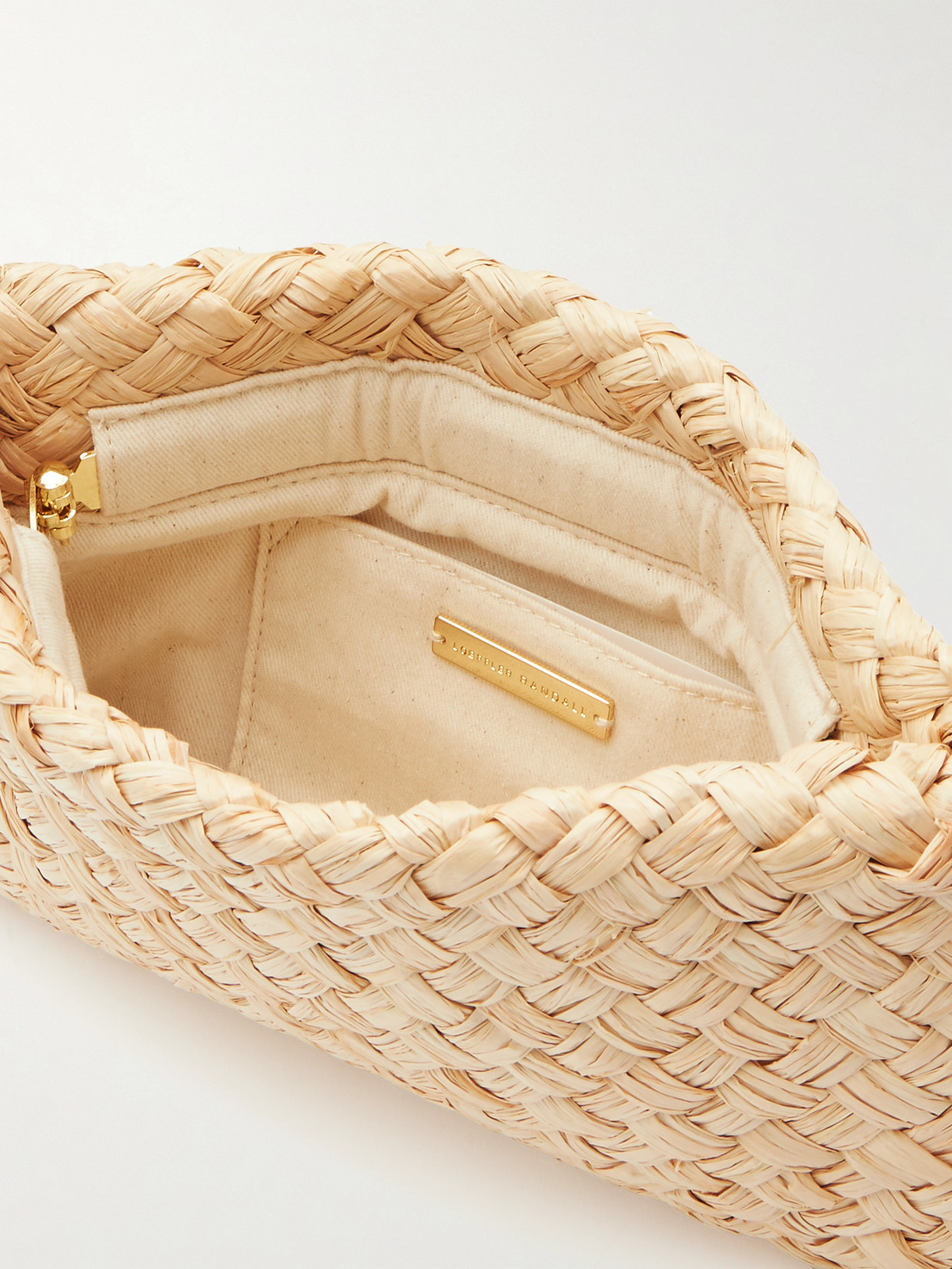 Loeffler Randall Aviva Raffia Clutch