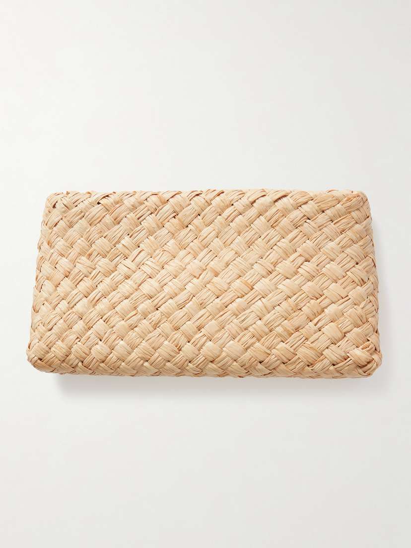 Loeffler Randall Aviva Raffia Clutch