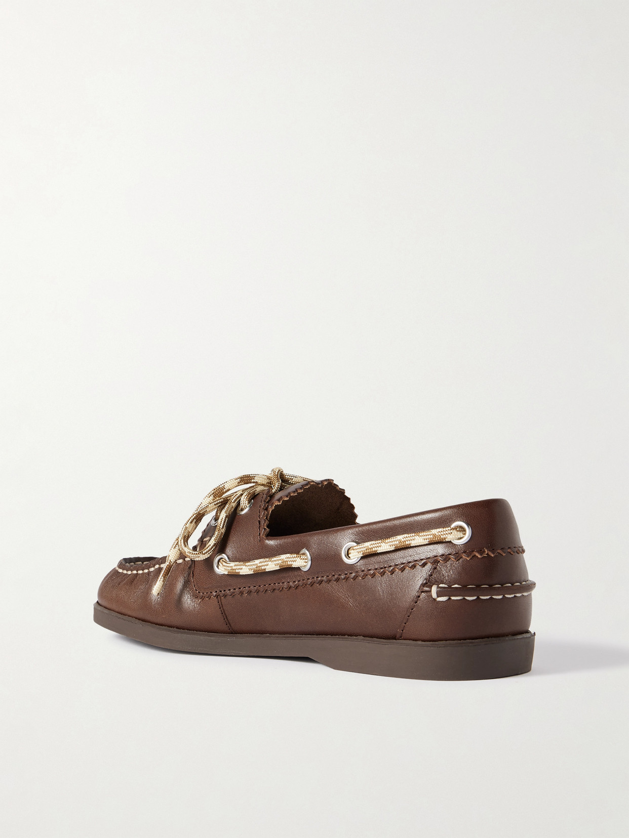 Loeffler Randall Franco Boat Shoe In Brown