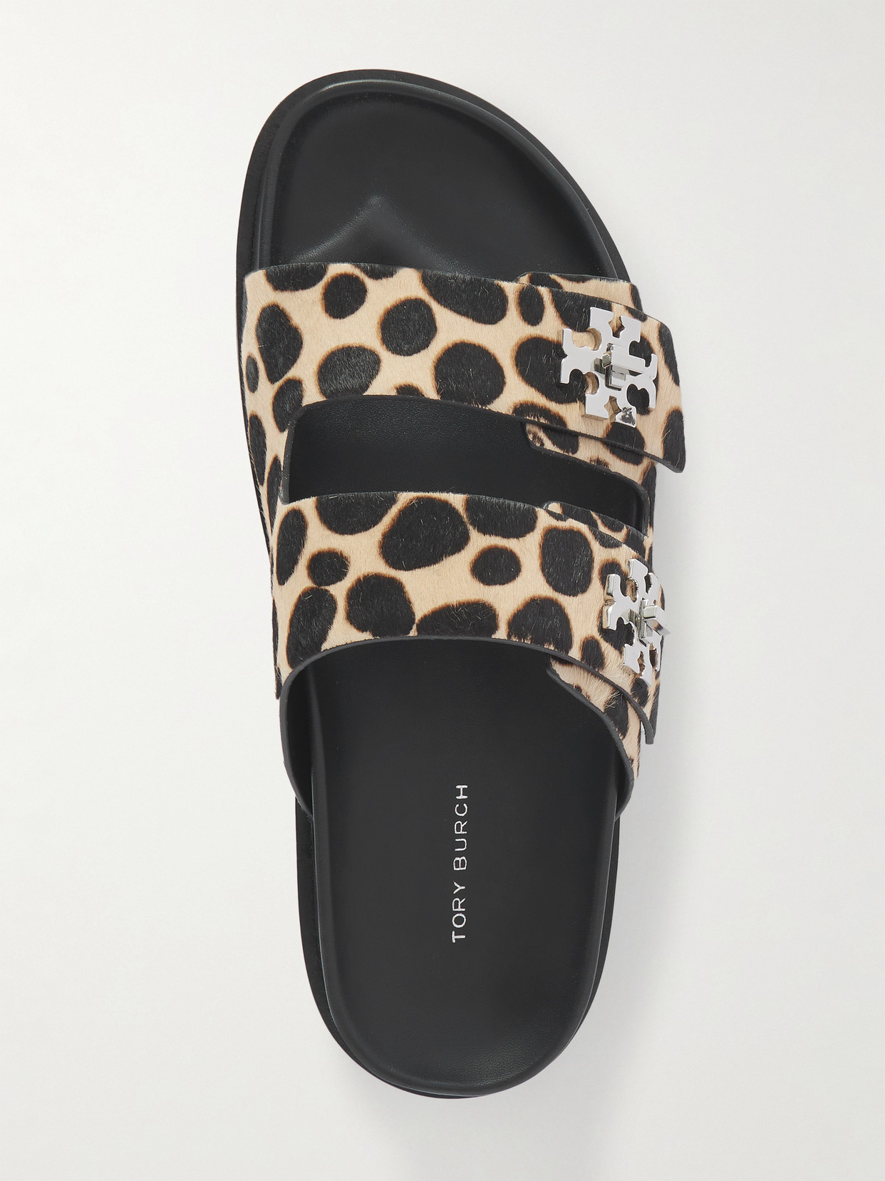 T-Lock Sport Leopard-Print Slides