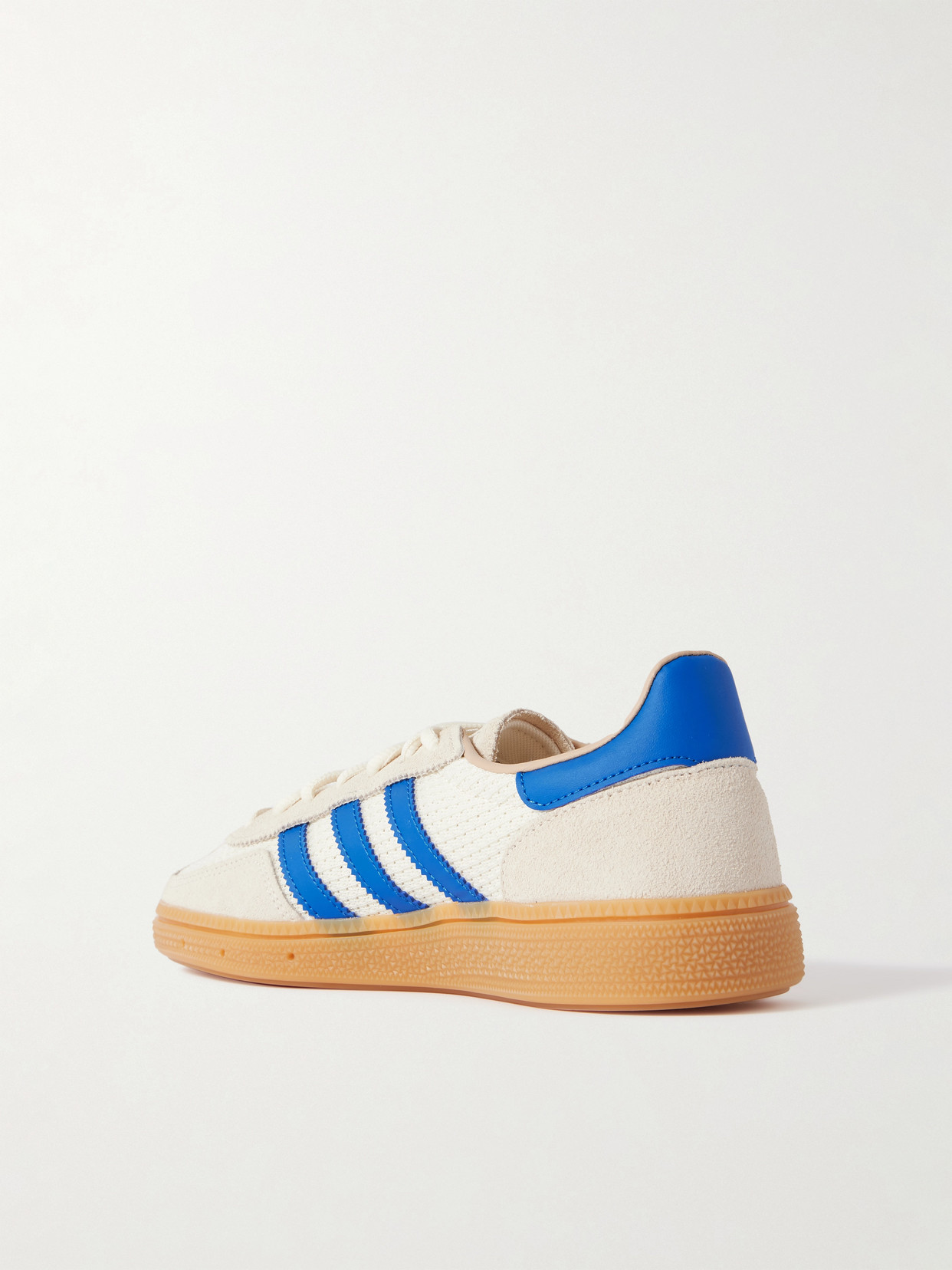 Handball Spezial Leather-Trimmed Mesh And Sneakers