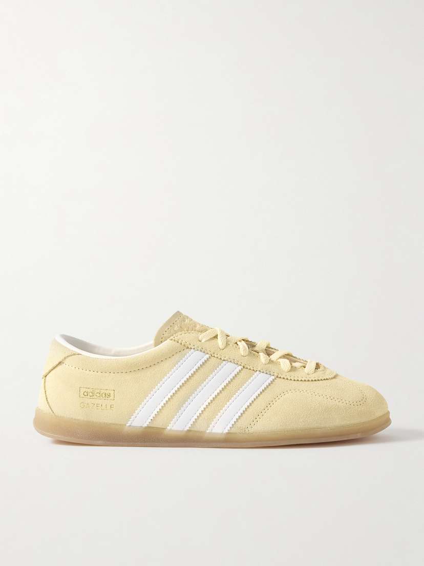 adidas Originals Gazelle Lo Pro Leather-trimmed Suede Sneakers