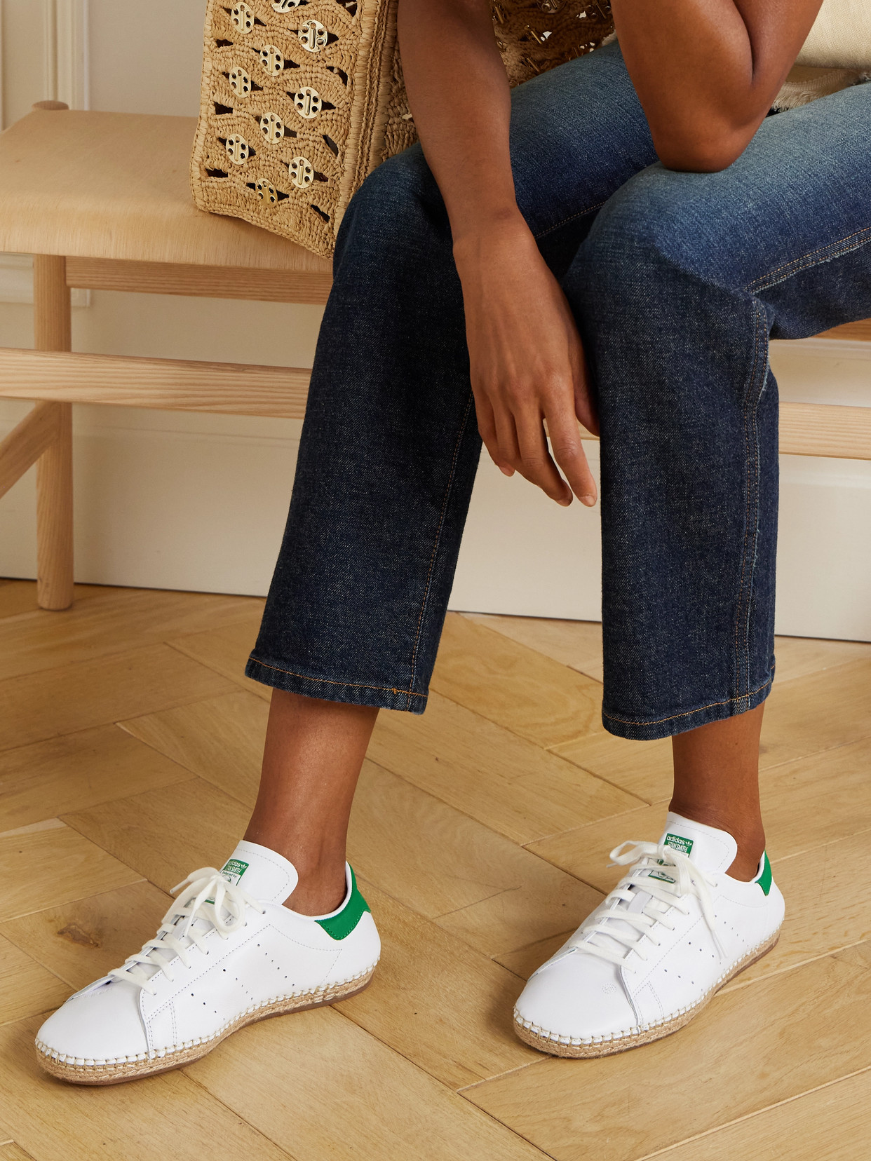+ Clot Stan Smith Perforated Sneakers