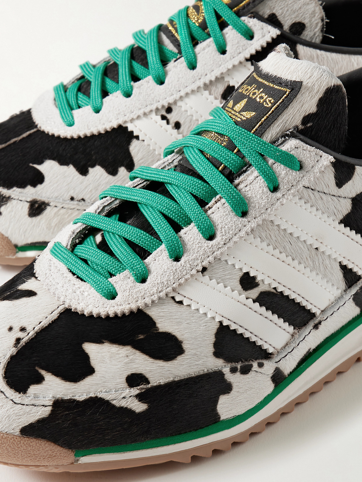 Adidas Originals Sneaker Sl72 Og In Cowhide Pony Hair In Multi