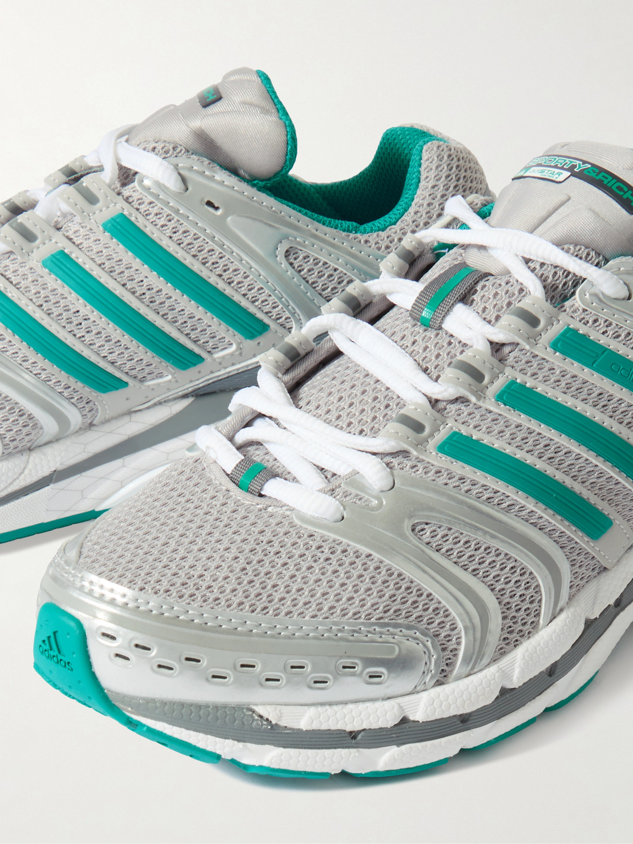+ Sporty & Rich Adistar Control 5 Rubber-Trimmed Sneakers