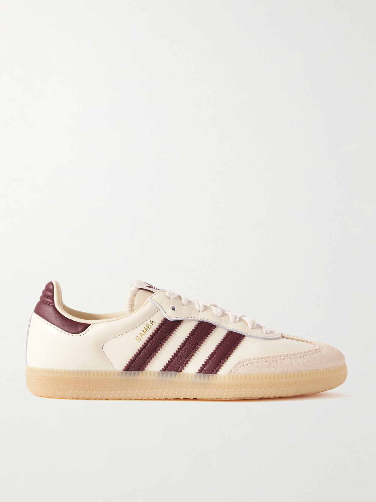 Adidas Originals Samba Og Leather And Suede Sneakers
