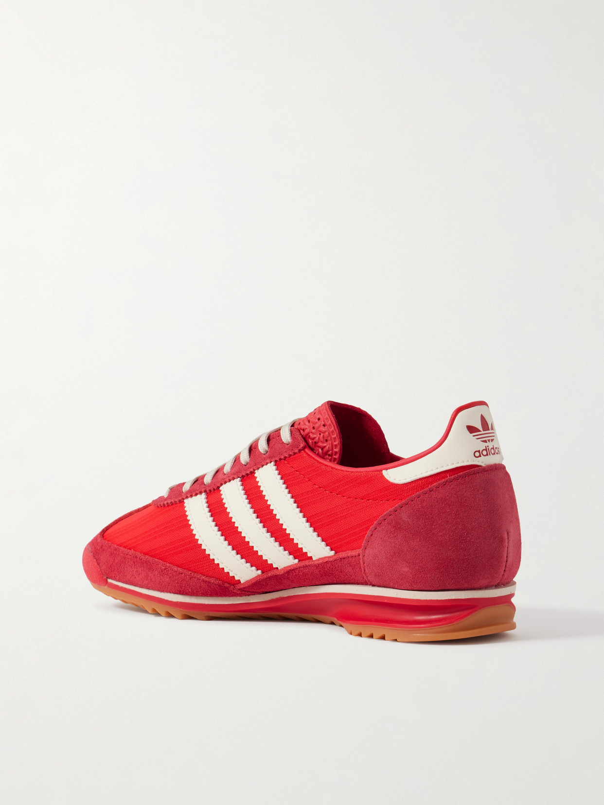 Adidas Originals Sl 72 Og Suede And Leather-trimmed Nylon Sneakers In Multi