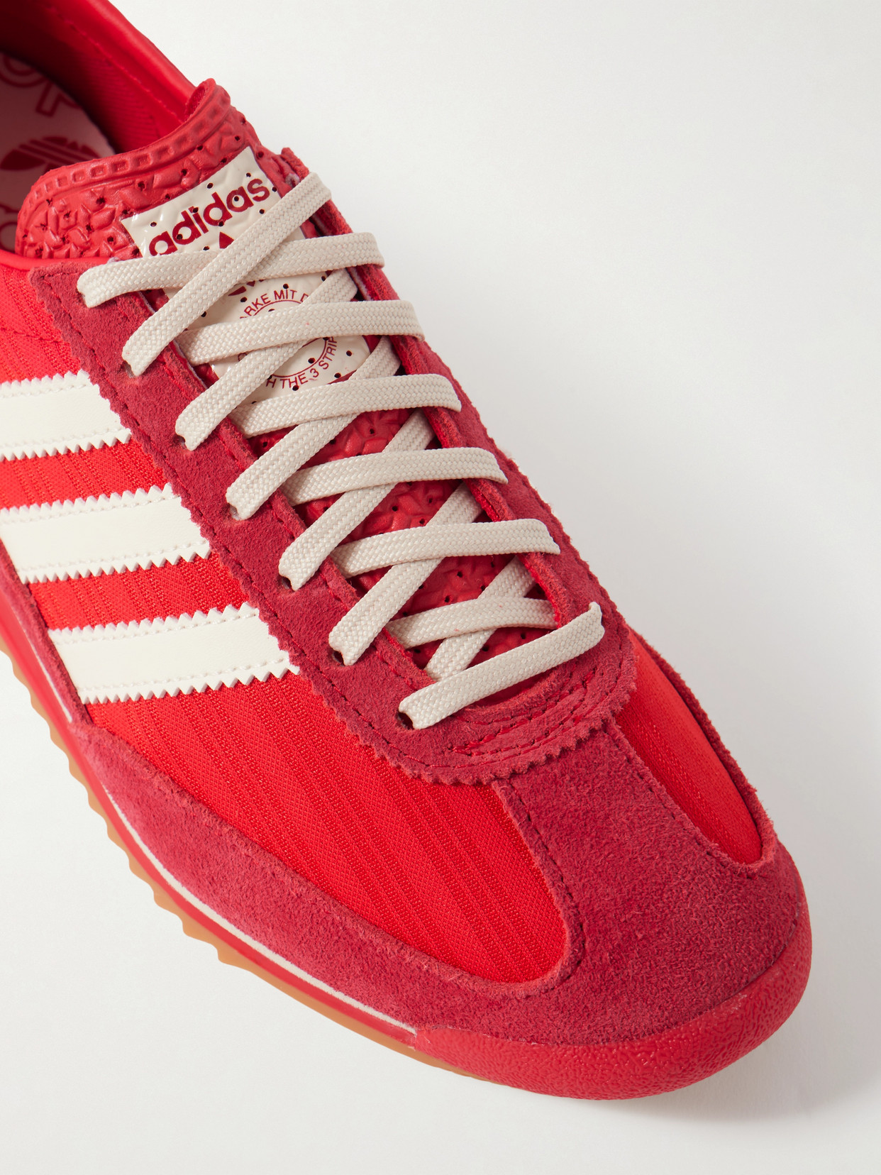 Adidas Originals Sl 72 Og Suede And Leather-trimmed Nylon Sneakers In Multi