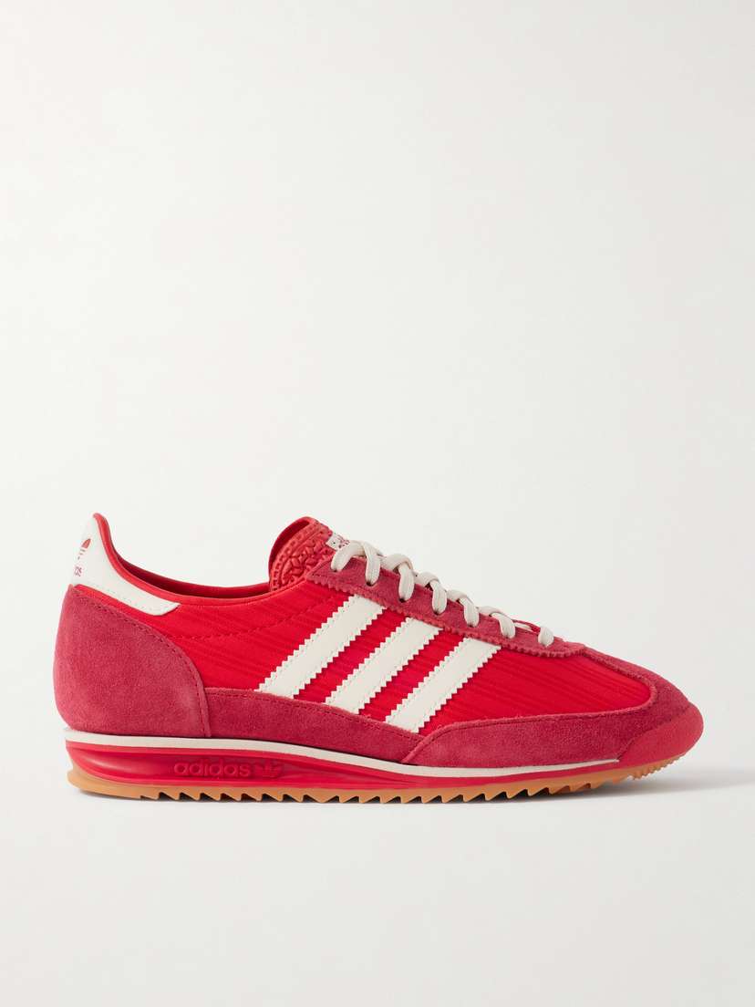 adidas Originals Sl 72 Og Suede And Leather-trimmed Nylon Sneakers