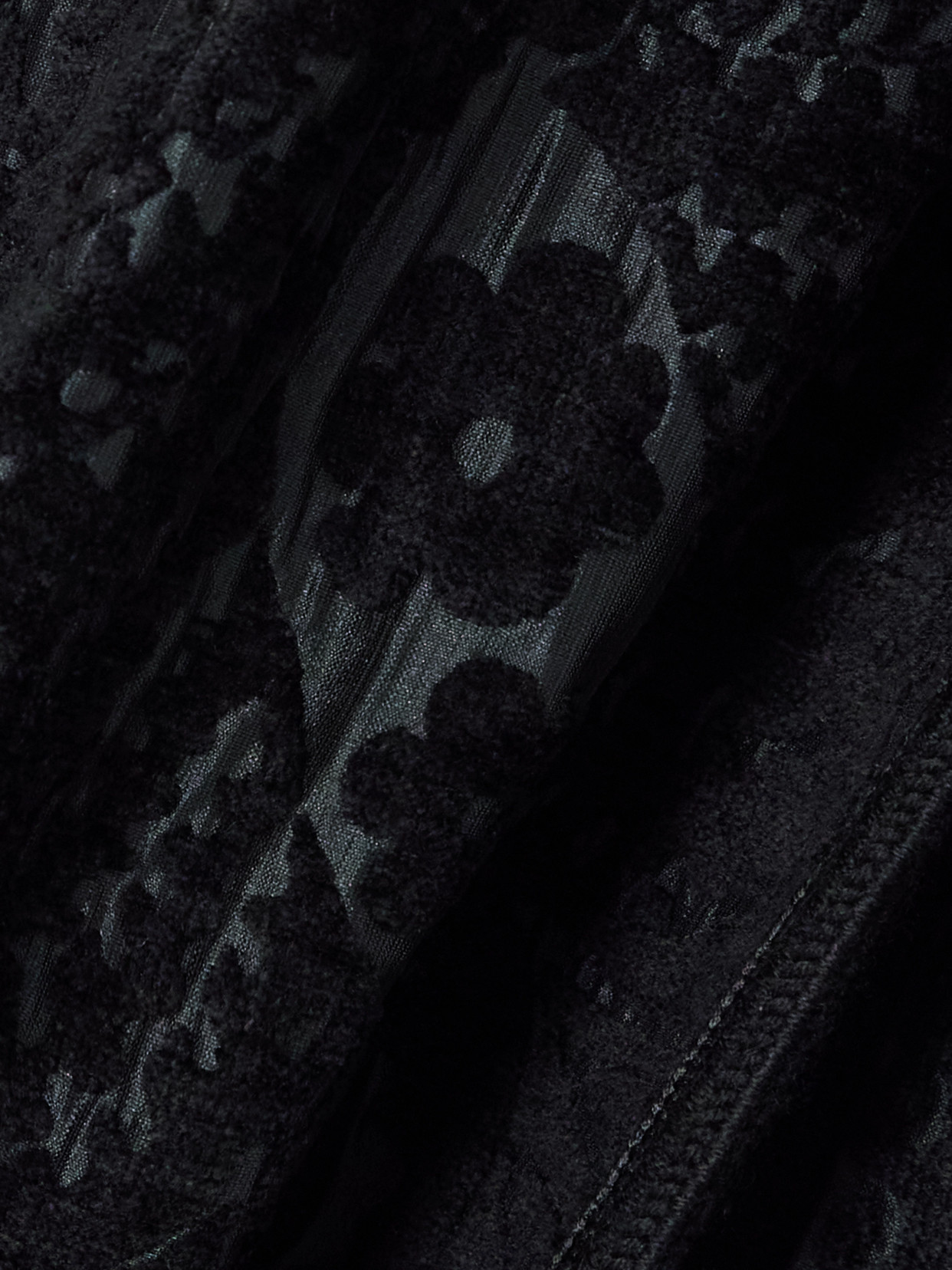 Double-Breasted Velvet-Jacquard Vest