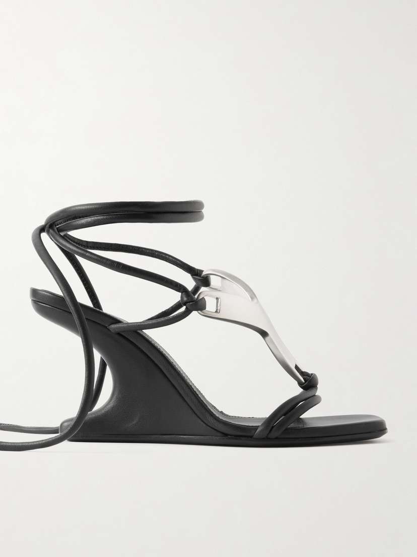 Rick Owens Cantilever 8 Hydra Leather Sandals