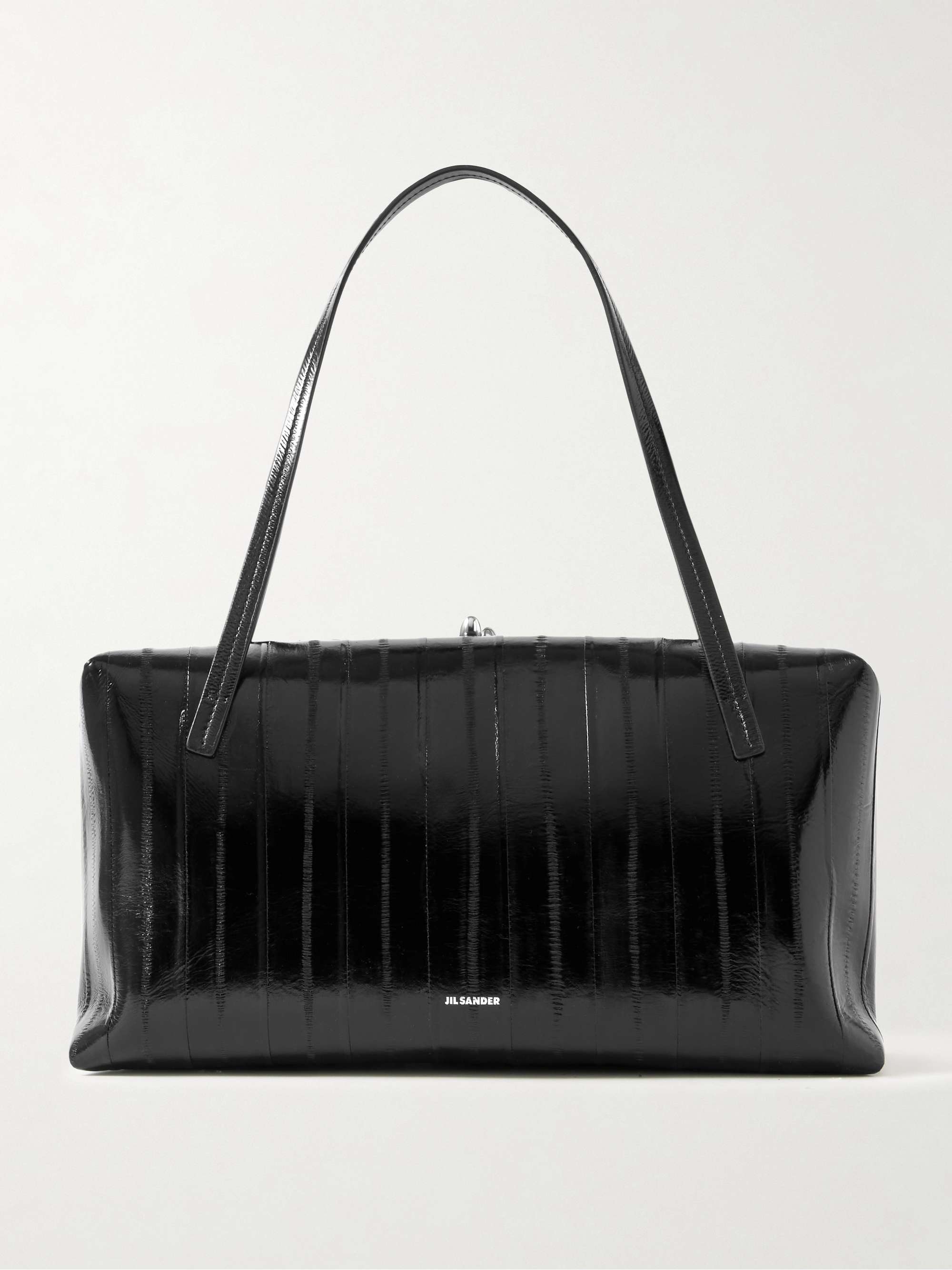 JIL SANDER Goji Pillow leather shoulder bag | NET-A-PORTER