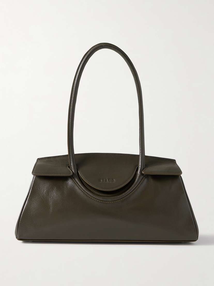 Staud Maude Leather Shoulder Bag