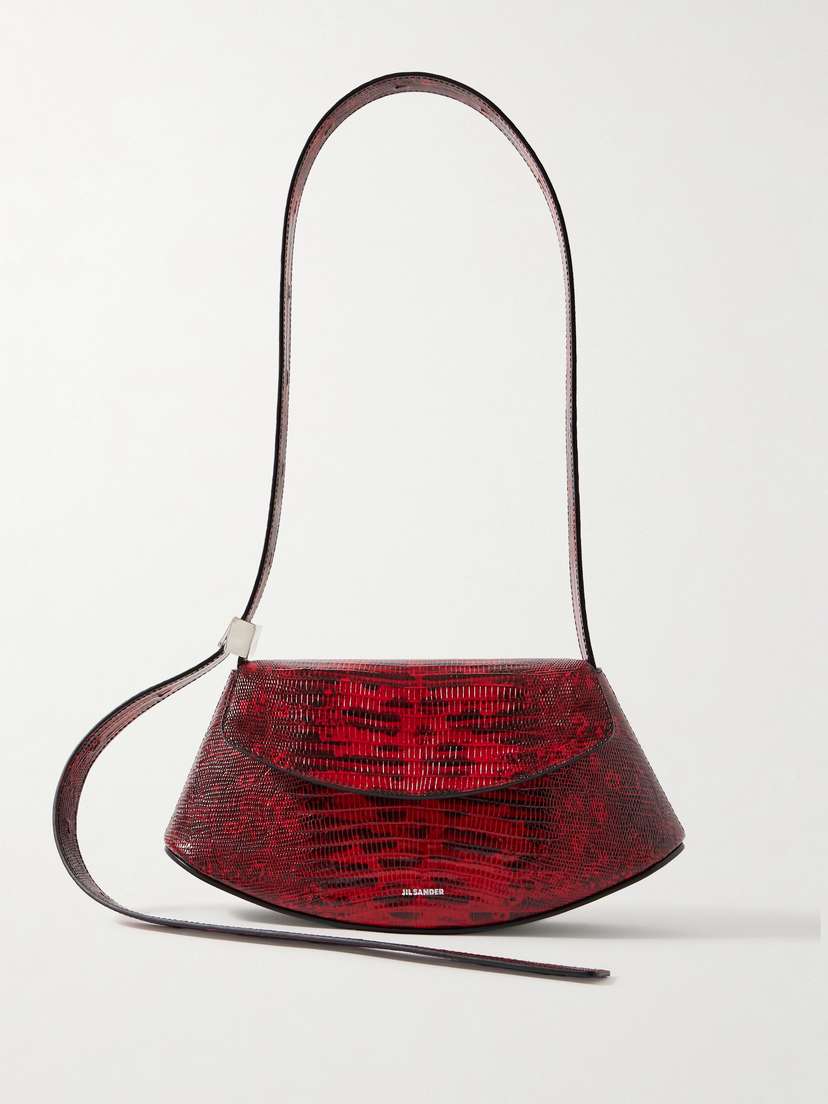 Jil Sander Small Leather Shoulder Bag