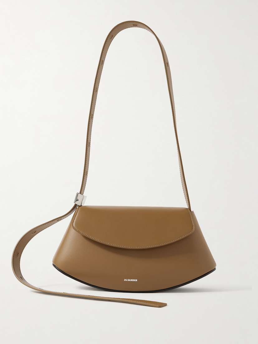 Jil Sander Small Leather Shoulder Bag