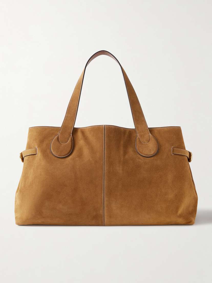 Staud Piper Suede Tote