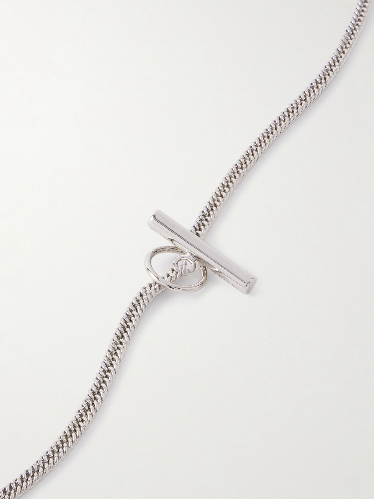 Jil Sander Silver-tone Necklace In Silver