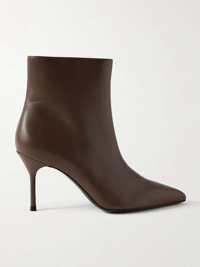 Staud Sebastian Leather Ankle Boots