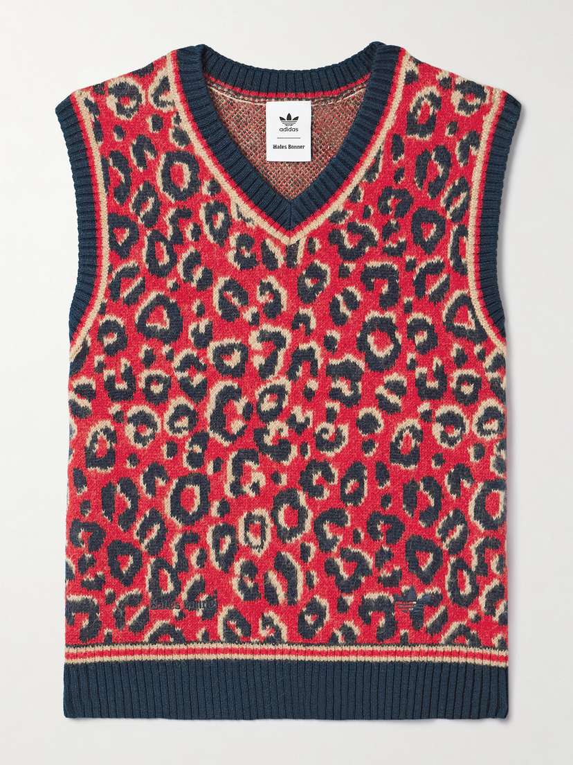 adidas Originals + Wales Bonner Jacquard-knit Vest