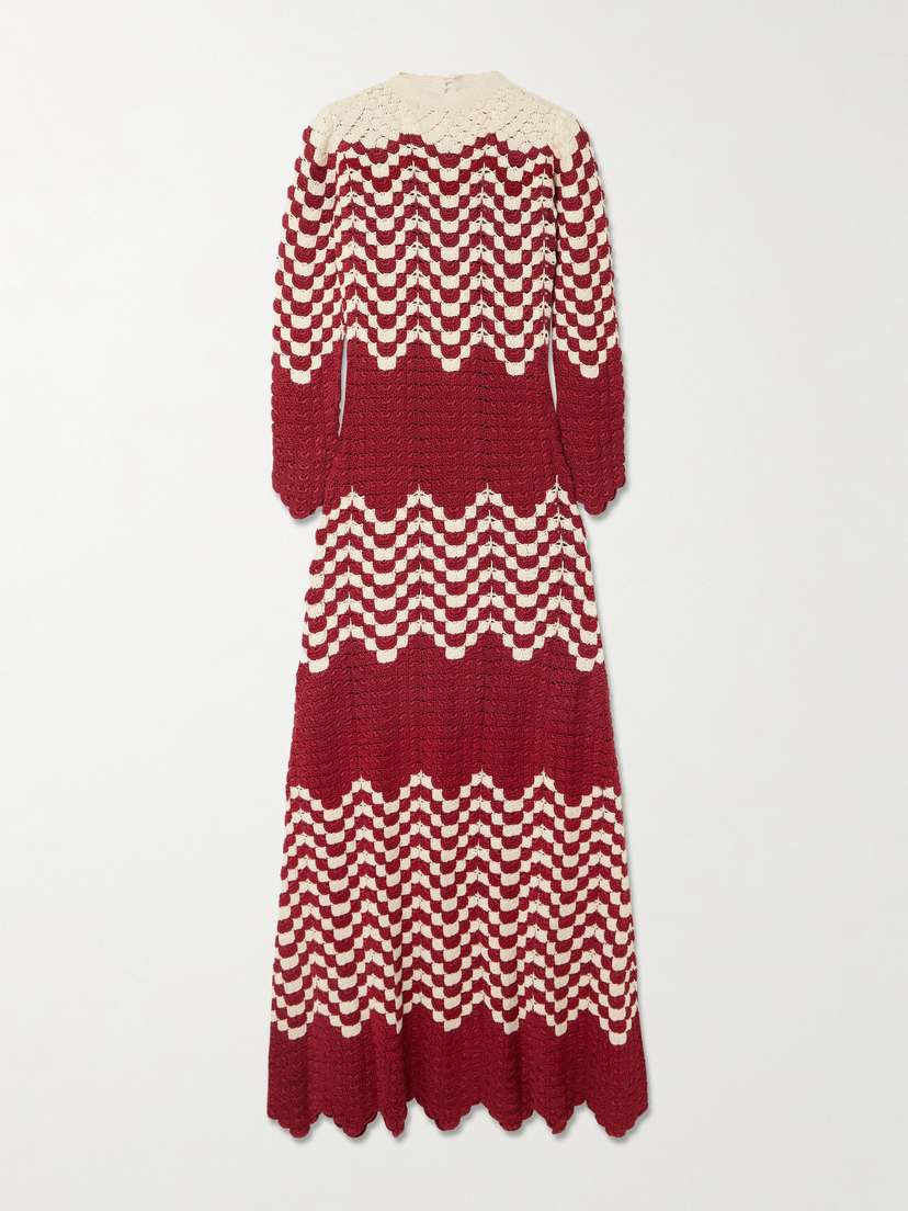 ESCVDO Musa Crocheted Cotton Maxi Dress