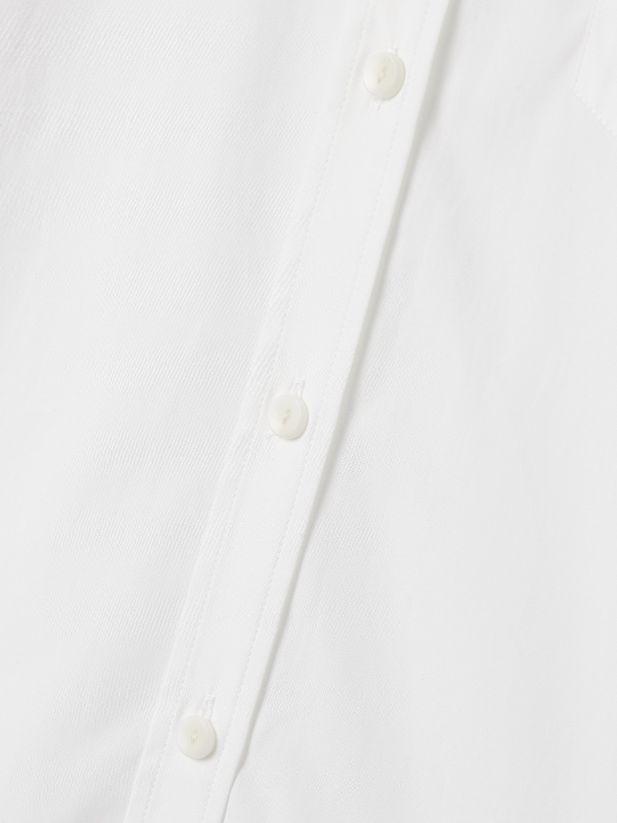 Maria Mcmanus Organic Cotton-poplin Shirt In White