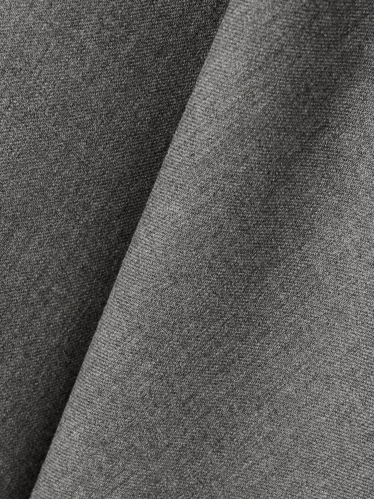 Maria Mcmanus Wool-blend Flannel Wide-leg Pants In Gray