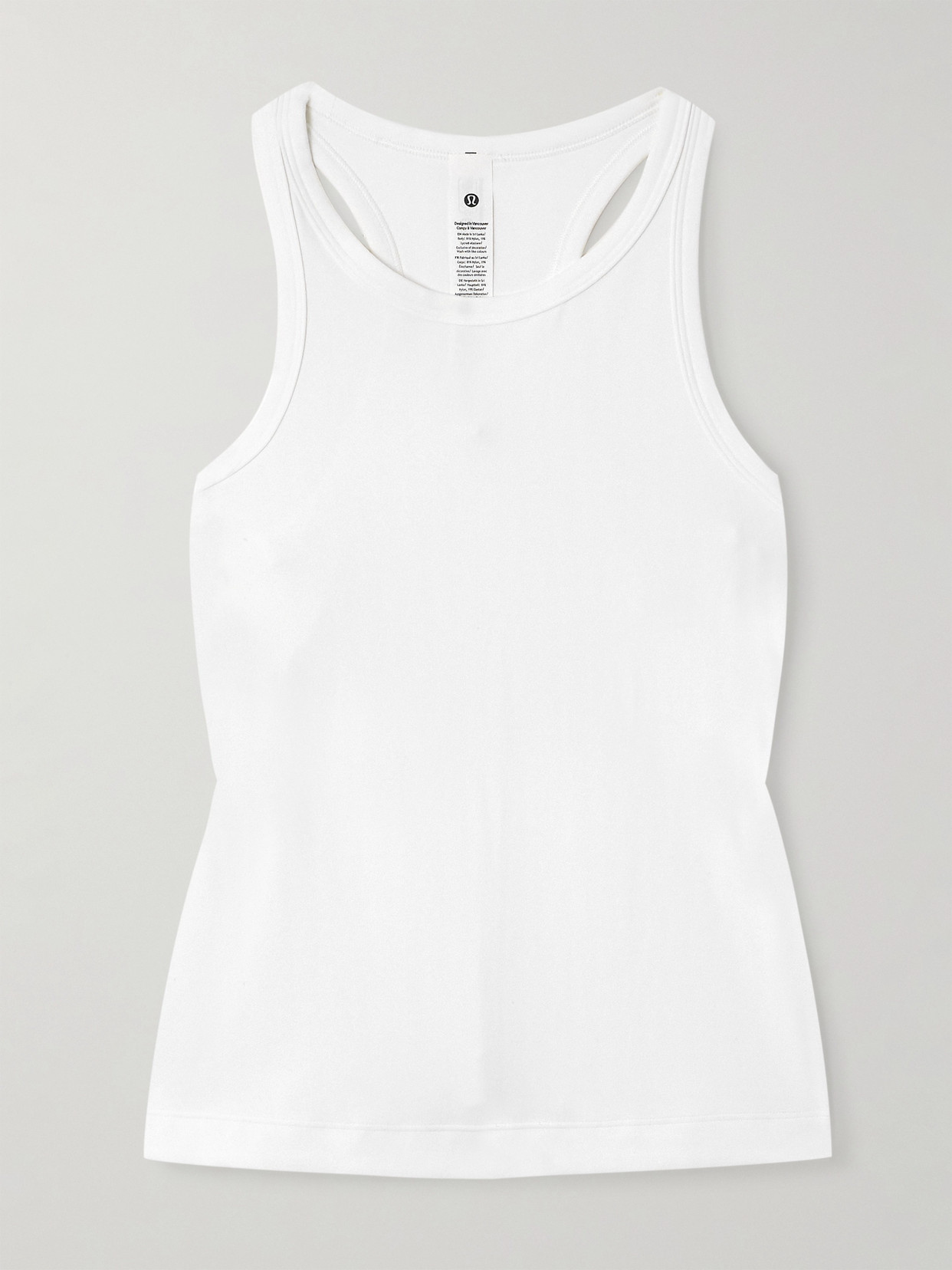 Lululemon Align™ Waist-length Racerback Nulu™ Tank In White