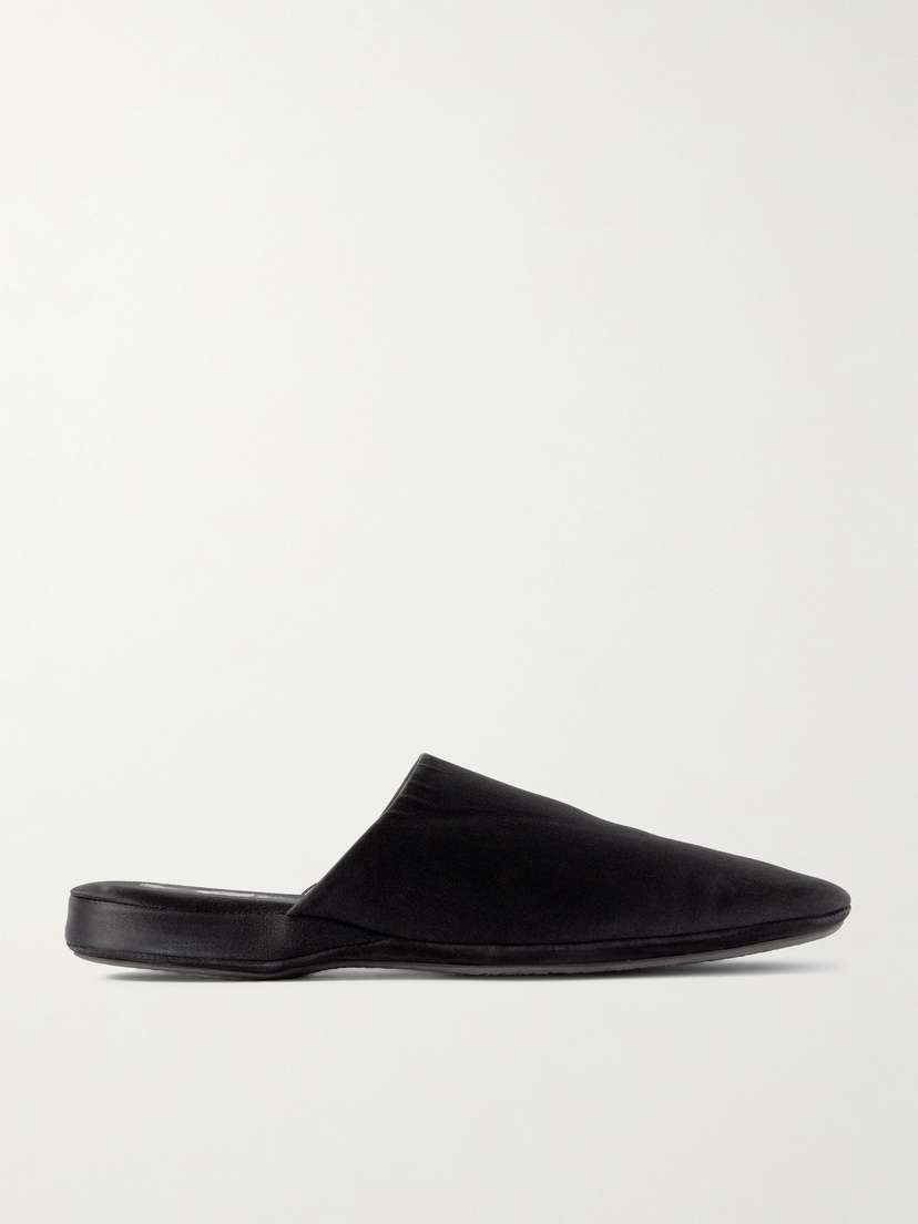 Calvin Klein Collection Hugh Satin Mules