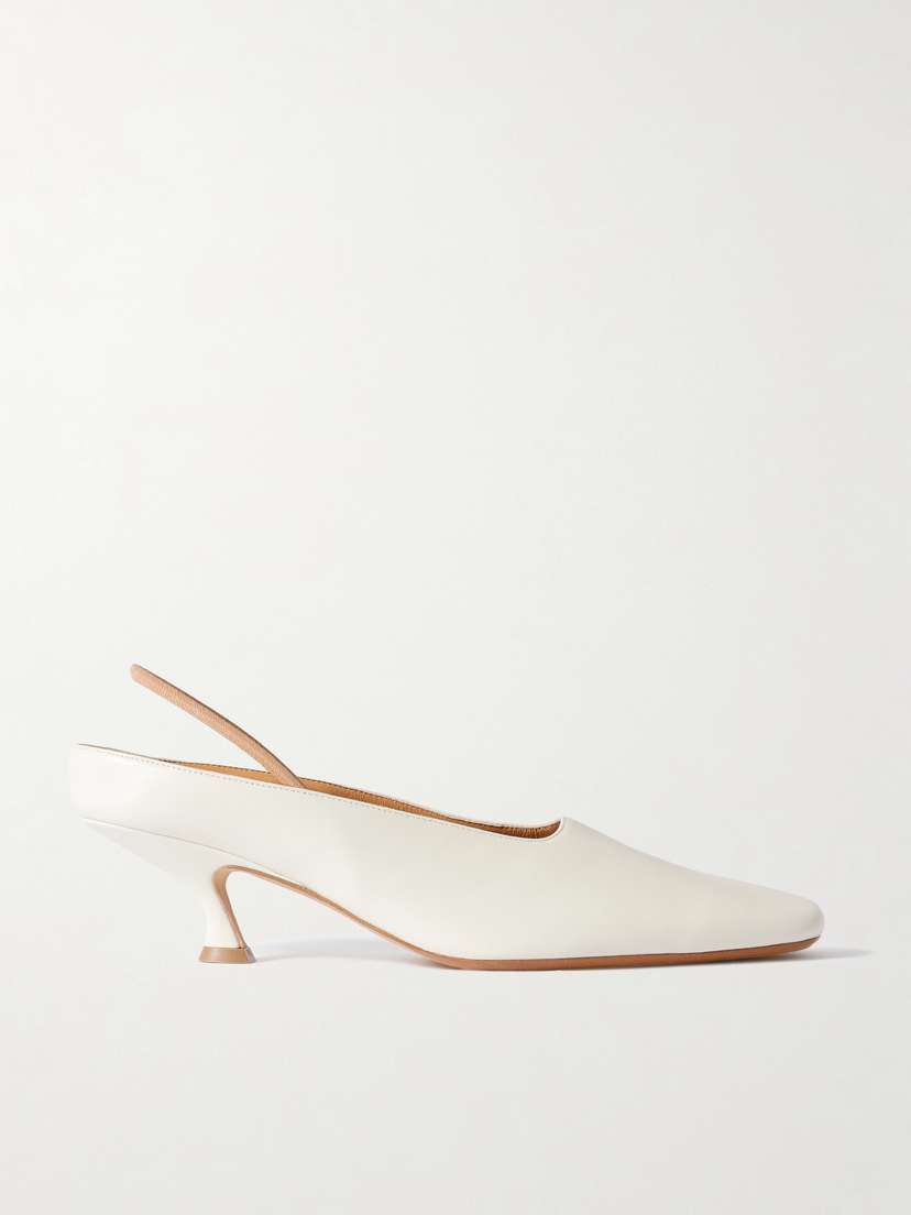 Calvin Klein Collection Anna Convertible Leather Mules