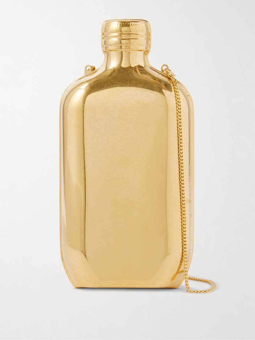 Calvin Klein Collection The One Gold-tone Clutch