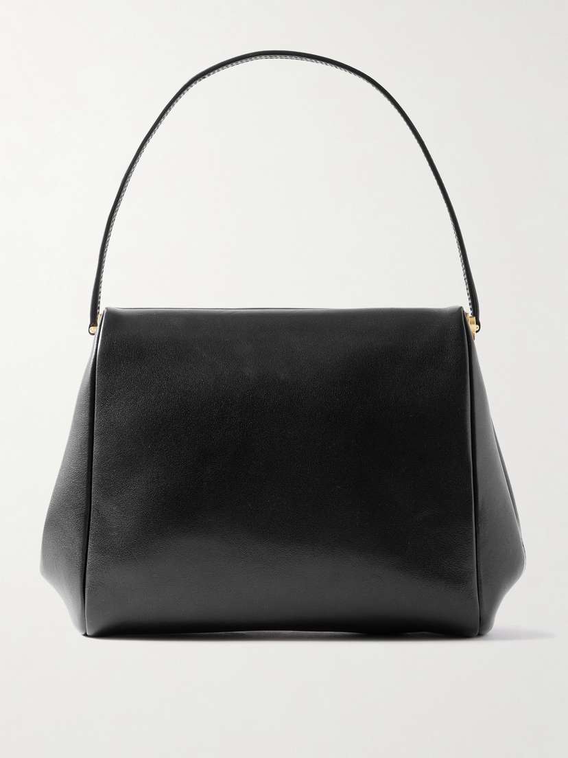 Calvin Klein Collection Tina Leather Shoulder Bag