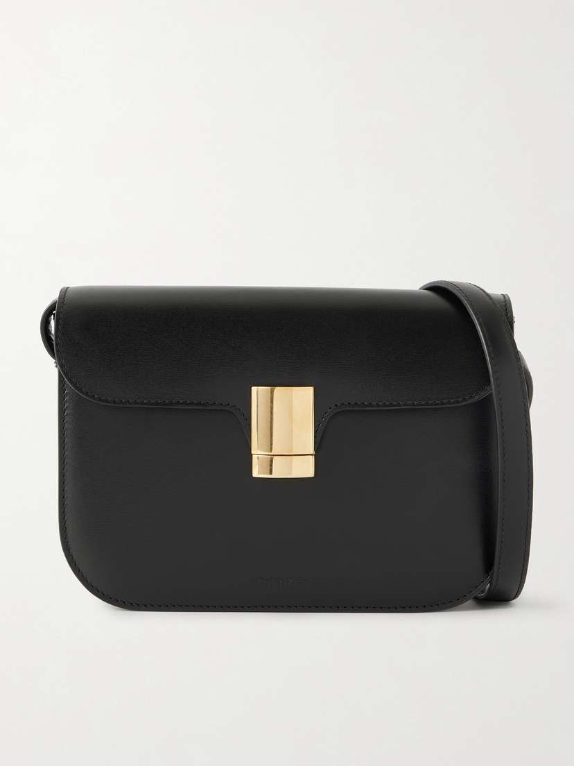 Calvin Klein Collection Tilla Small Leather Shoulder Bag