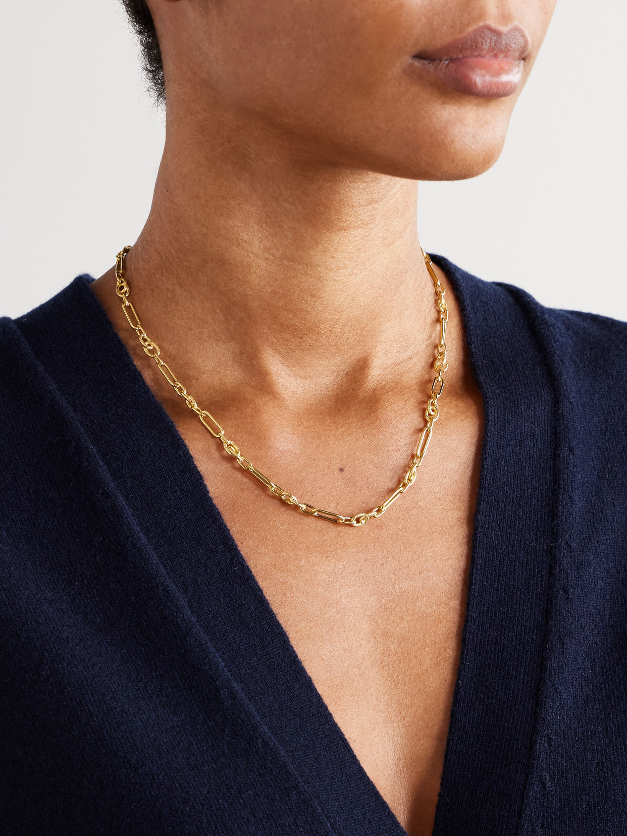 Loren Stewart Motley Gold Vermeil Necklace In Gold