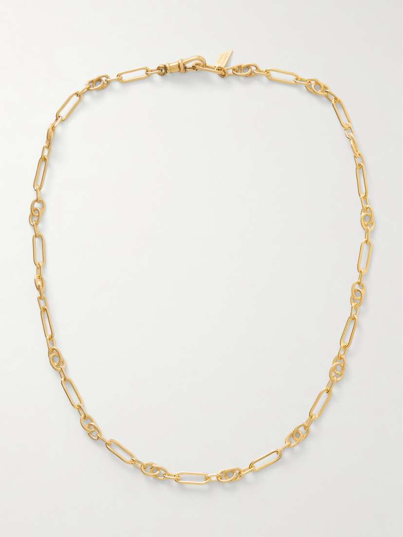 Loren Stewart Motley Gold Vermeil Necklace