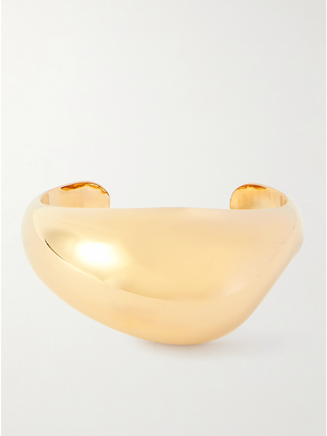 Saint Laurent Brancusi Gold-tone Cuff