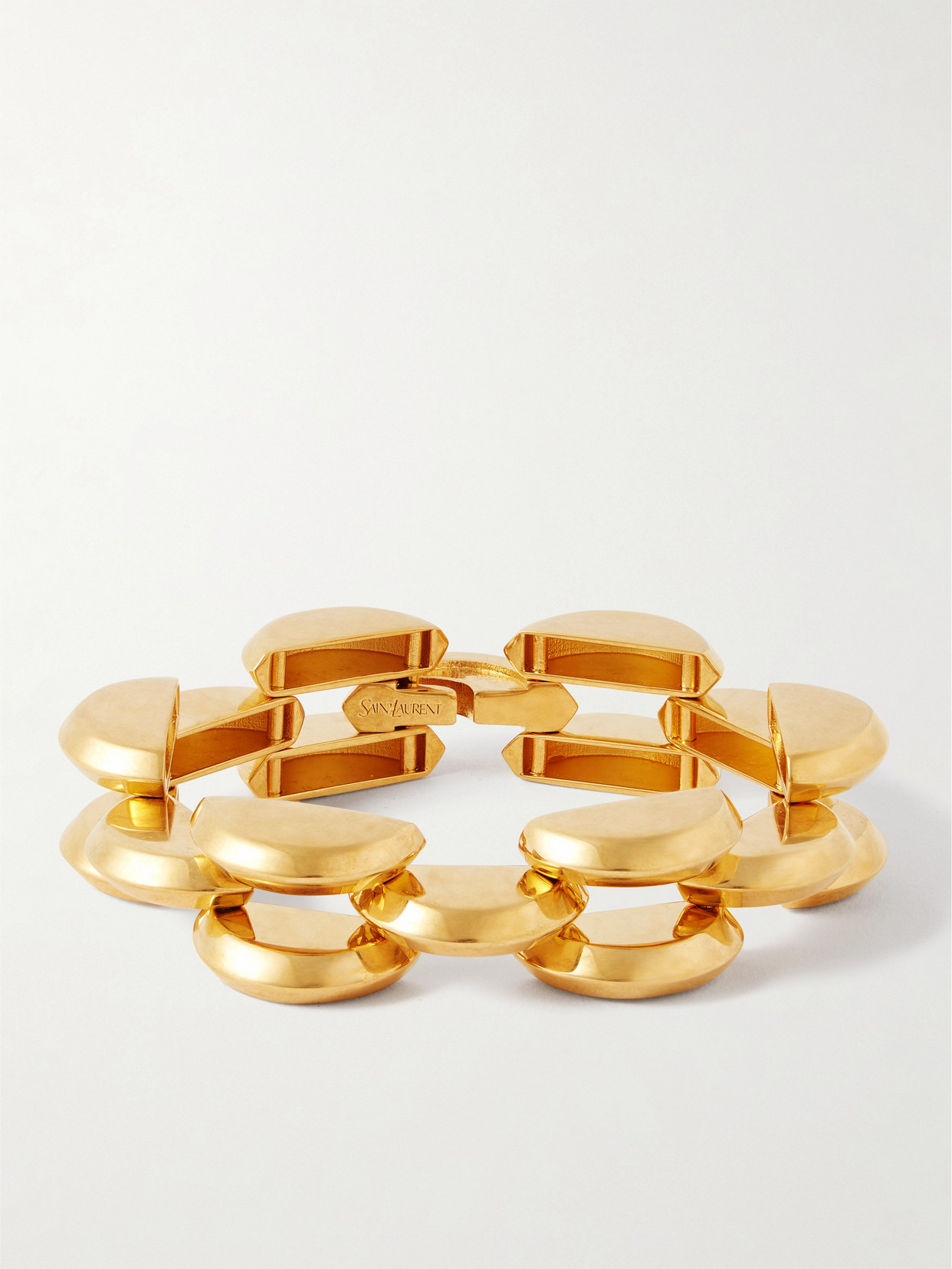 Saint Laurent Gold-tone Bracelet