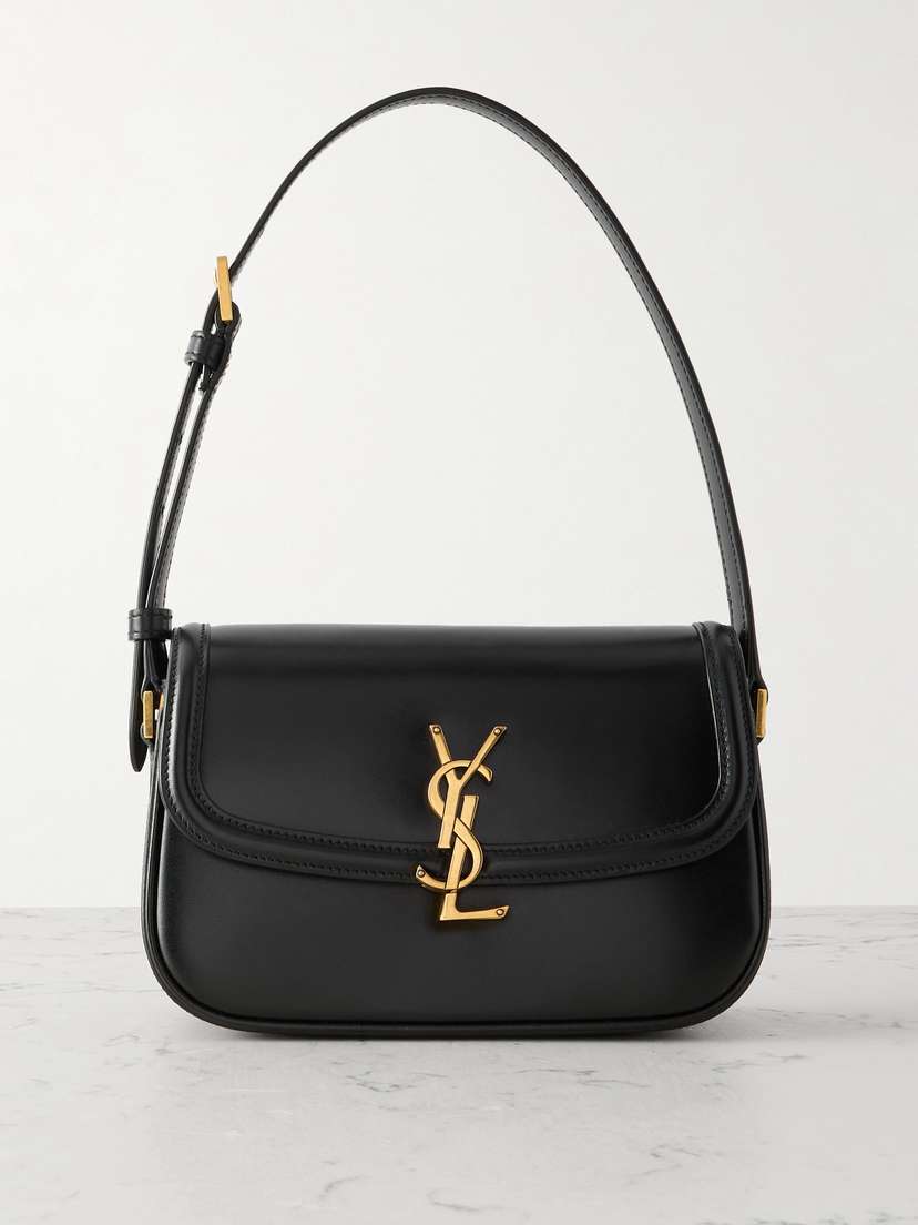 Saint Laurent Solferino Mini Leather Shoulder Bag