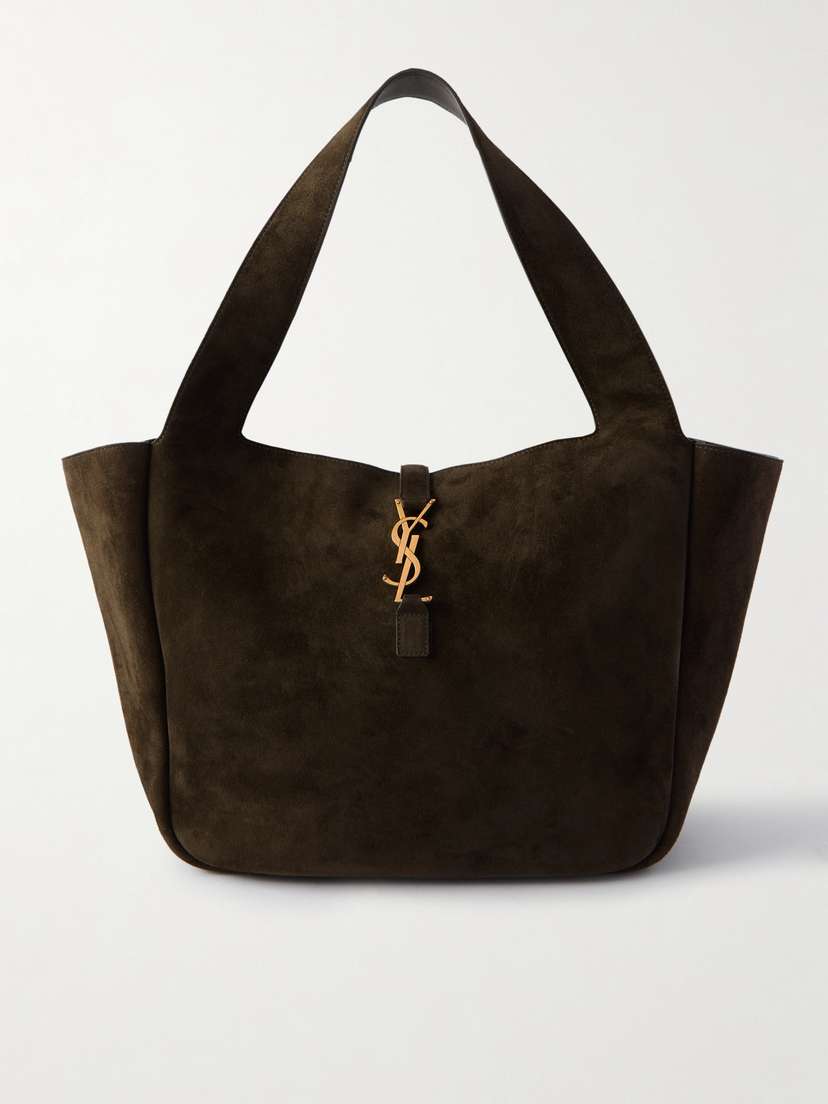 Saint Laurent Le 5 À 7 Bea Suede Tote