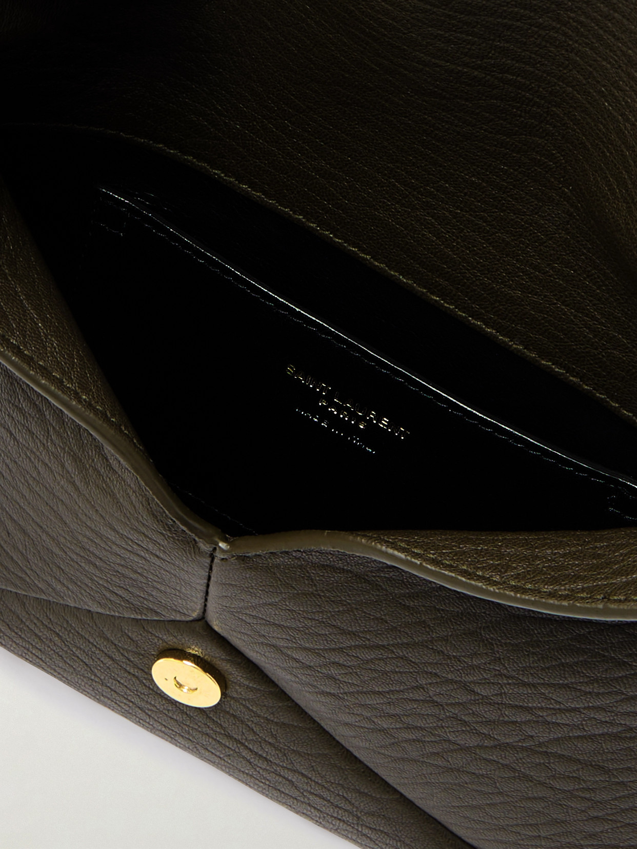 Cassandre Textured-Leather Shoulder Bag