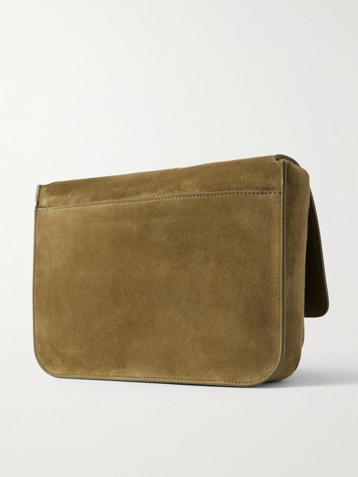 Saint Laurent Niki Suede Shoulder Bag